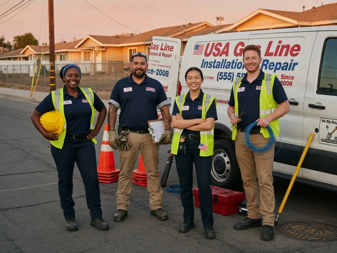 Gas Line Installation company in Carbon, TX